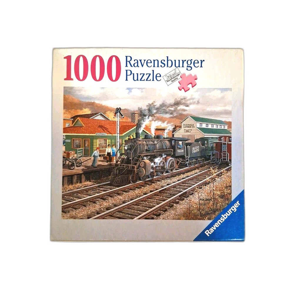 RAVENSBURGER Memory Junction 1000 piece puzzle RARE VTG - Complete